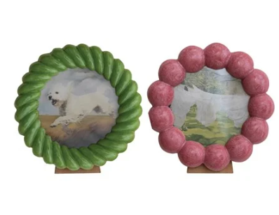 Resin Ball/Twisted Photo Frame