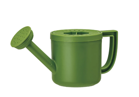 Plastic Watering Can Shaped Pitcher Green