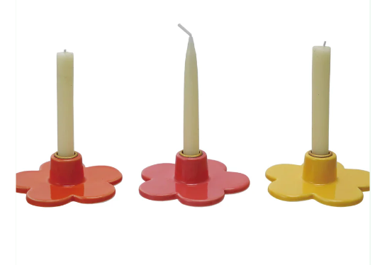 Flower Shaped Taper Holder