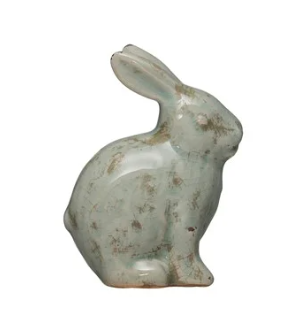 Distressed Terracotta Rabbit