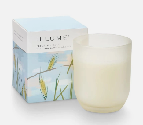 Fresh Sea Salt Baby Boxed Glass Candle