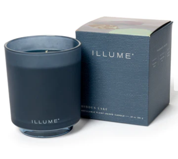 Hidden Lake Boxed Glass Candle