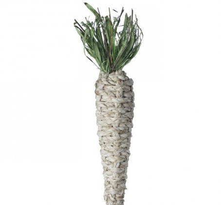 Basket Weave Easter Carrot 13.5"