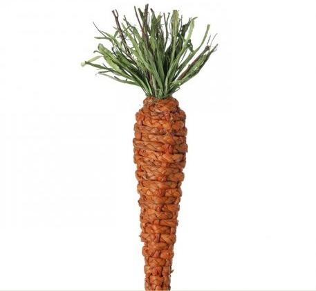 Basket Weave Easter Carrot 13.5"