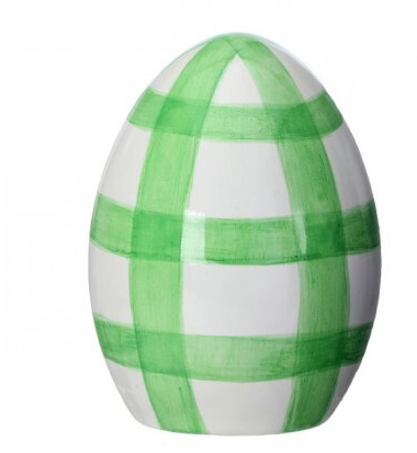 Terracotta Check Egg