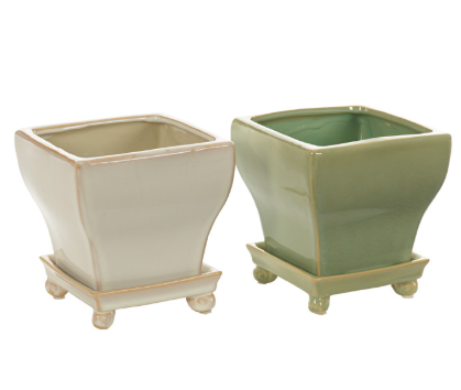 Small Sq Reactive Planter