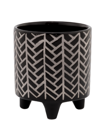 4.5" Dark Green Chevron Cache