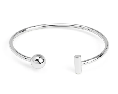 Ball & Bar Cuff Bracelet