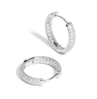 Huggie Brass Earring