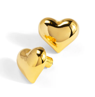 Heart Shaped Stud Earring