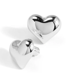 Heart Shaped Stud Earring