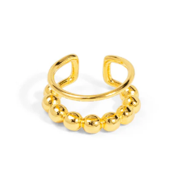 Beaded Bar Ear Cuff
