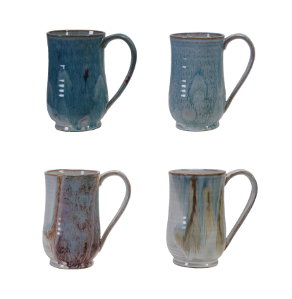 20 oz. Stoneware Mug 4 Colors