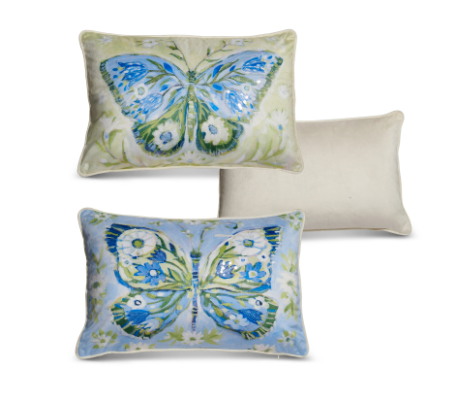18" Wings of the Meadow Pillow