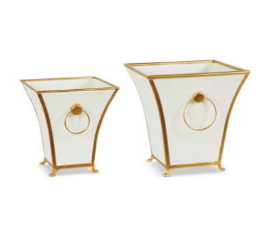 12.25" Metal Containers