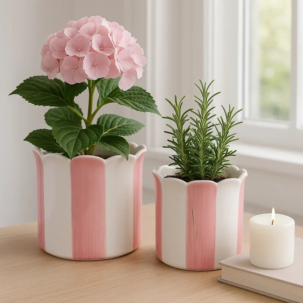 Scalloped Planters