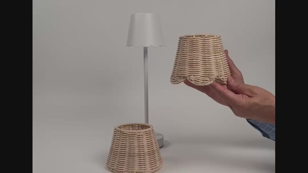 Rattan LED Lamp Shade